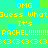 Pixelated yellow text on cyan-green background with repeated phrases and symbols