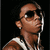 Pixelated image of a person with brown skin wearing dark sunglasses and white earphones, viewed from the side against a black background.