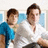 Two people sit side-by-side in a room with blue-tinted windows; text reads 'the REAL jommy.'