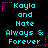 Pixelated cyan text on black background with pink star and dotted line decorations, repeated in a pattern