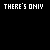 Pixelated text animation on black background with pink highlighted words, transitioning from 'THERE'S ONLY' to full phrase 'THERE'S ONLY ONE MAN WHO I LET IN MY BED', ending with partial dog image.