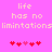 Pixelated text on pink background with red and pink hearts below, showing two identical static frames.