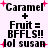 Pixelated text on light pink background with scattered pink plus signs; animation changes sign density and color.