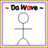 Do Wave - text above a stick figure with four distinct wave poses, each in separate