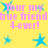 Yellow background with pink text reading 'Your my true friendbrue friend 4-ever!' and blue star shapes scattered throughout.