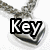 A silver heart-shaped pendant on a chain with text overlays changing across frames.
