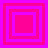 Four square each contain nested squares in alternating pink and purple hues with no visible text or animation