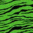 Green tiger-stripe pattern on left side, purple background with green text 'BLAM!!!' on right side.