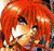 Six pixelated anime-style character portraits arranged in two , each with distinct hair colors and expressions