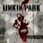 six distinct visual with text and graphics including 'Linkin Park', 'MEST Destination Unknown', a red cartoon face, 'P.O.S Youth of the Nation', and 'Tantric' on separate backgrounds