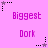 Pixelated pink background with repeated text and star-shaped icons in black and gray, showing animation changes between frames.