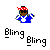 Pixel art character with red bandana and blue shirt appears in multiple poses, some showing a white cross cursor overlay; two group scenes below labeled 'Mack' and 'Daddy'.