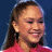 A 48x48 pixel buddy icon featuring a split composition with a person on the left and green text on the right, displayed as part of an animated contact sheet.