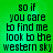 Green background with black pixelated text reading 'so if you care to find me look to the western sky' in four identical quadrants.