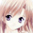 A split-frame contact sheet showing a pixelated anime-style character on the left and text elements on the right against black background.