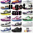 small, colorful shoe icons arranged in and with overlaid text reading "i got me some athingapes Bapes!"