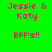 Green background with pink text reading "Jessie & Katy" and "BFF's!!" in pixelated font, with blue rectangular bars appearing in different positions across frames.