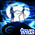 Animated contact sheet showing two frames of a pixelated blue-and-white icon with silhouettes and text, displayed side-by-side on dark background.
