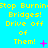 Yellow text on cyan background repeats 'Stop Burning Bridges! Drive off of Them!' with pink and purple symbols changing across frames.