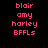 Pixelated red text on black background with a gray rectangle in bottom-right corner.