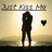 Silhouette of a person standing against a gradient background with text above and a heart symbol to the right.