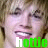 A 6-frame animated contact sheet showing a person with blonde hair and a smiling expression, each frame displaying the word "hottie" in green text with varying letter opacity.