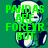 Pixelated panda icon with green text overlays on a teal background, showing two distinct states of visible text.
