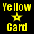 Animated contact sheet of Yellowcard-themed buddy icon frames showing star and text variations on black background with yellow elements.
