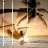 Animated contact sheet showing seven sequential frames of a tropical beach scene with palm trees and ocean waves, rendered in low-resolution pixel art style.