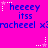 A bright pink background displays repeated blue text and star symbols in a pattern, with alternating star colors and text variations