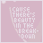 A static image with a light pink background displaying repeated text "CAUSE THERE'S BEAUTY IN THE BREAK-DOWN" in white pixelated font, accompanied by small white heart symbols.