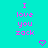 Cyan background with repeated pink text "I love you zack" and pixelated hearts, static image.
