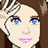 Pixelated cartoon-style face with brown hair, blue eyes, and pink lips; hand raised near head in three showing subtle expression changes