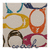 A square icon with a beige background featuring overlapping curved shapes in blue, yellow, orange, brown, and magenta. The bottom-left corner has faint text.