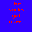 Red pixelated text 'life sucks get over it' on blue and dark green backgrounds with visible color transitions.