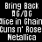 Static image of a displaying repeated text labels with alternating blue and white backgrounds