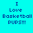 Pixelated text on cyan background with purple highlight changes across three