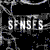 A black-and-white animated contact sheet showing repeated text "SENSES FAIL" and "FAIL" across multiple frames with abstract line art background.