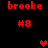 Red pixelated text and symbols on black background with animated heart positions.