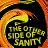 A circular icon with a black background features the text "THE OTHER SIDE OF SANITY" in yellow and orange lettering, surrounded by swirling orange and yellow patterns.