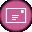 Three pink circular icons with white borders; two display a document symbol with horizontal lines and a small square, one shows an envelope symbol with a V-shaped flap.