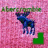 Four distinct pixelated icons arranged in a , each with unique color schemes and text elements on patterned backgrounds
