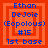 Four identical pixelated icons display blue text on an orange background with red square borders.