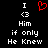 A black background displays white text and a red heart symbol in two side-by-side with identical content