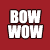 Animated contact sheet of Bow Wow frames with red background and white text, showing multiple poses including singing into microphone and wearing orange cap.