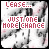 Animated sequence of red text 'PLEASE... JUST ONE MORE CHANGE' over a blurred grayscale background with subtle motion effects.