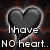 Four heart-shaped icons with dark gray fills and white outlines arranged in a over a black background with red wavy lines, displaying text fragments