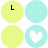 Eight circular icons arranged in two , featuring pastel yellow and cyan colors with text symbols and shapes