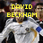 A pixelated image of a person in a white sports jersey with blue and yellow accents, overlaid with bold yellow text reading "DAVID BECKHAM IS THE BEST!!!".