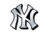Silver 'NY' logo icons with blue text and crossed-out versions on white background.